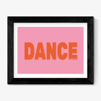 John Lewis EAST END PRINTS The Native State 'Dance' Framed Print