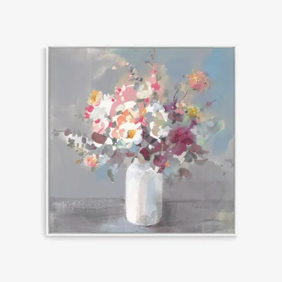John Lewis Danhui Nai - 'Touch of Spring' Framed Canvas Print, 84 x 84cm, Multi