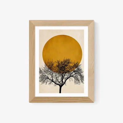 John Lewis EAST END PRINTS Kubistika 'Winter Morning' Framed Print