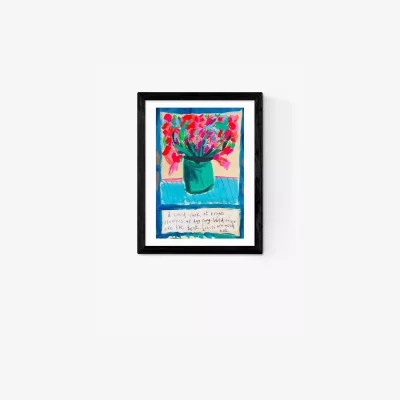 John Lewis EAST END PRINTS Emily Powell '8782' Flowers Framed Print