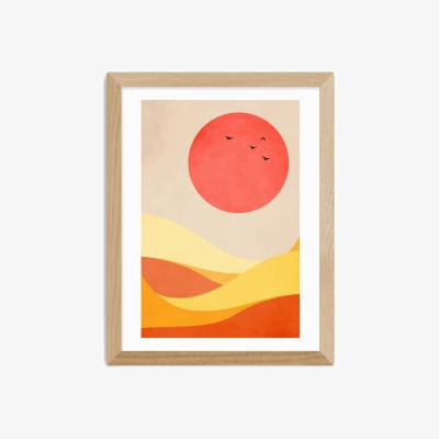 John Lewis EAST END PRINTS Kubistika 'Sweet Harmony' Framed Print