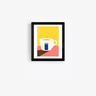 John Lewis EAST END PRINTS Rosi Feist 'Tazza' Framed Print