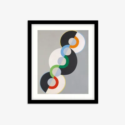 John Lewis John Lewis & Partners + Tate Robert Delaunay 'Endless Rhythm' Wood Framed Print & Mount, 64 x 54cm