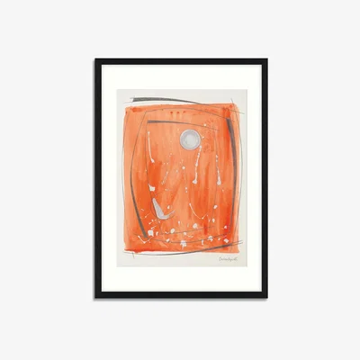 John Lewis John Lewis + Tate Dame Barbara Hepworth 'Rangatira I - Opposing Forms' Wood Framed Print & Mount, 73 x 53cm
