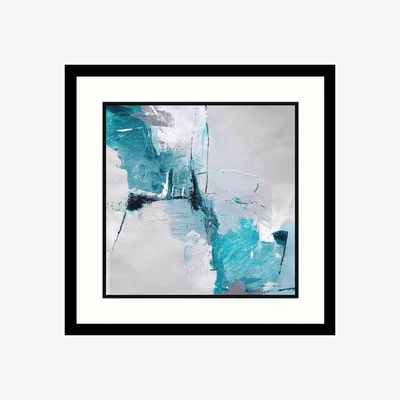 John Lewis Natasha Barnes - Free Flow II Framed Print & Mount, 61.5 x 61.5cm