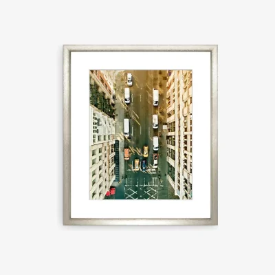 John Lewis Orbon Alija - SoHo New York Framed Print & Mount, 73 x 58cm, Brown