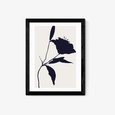 John Lewis EAST END PRINTS Kubistika 'Nero I' Framed Print