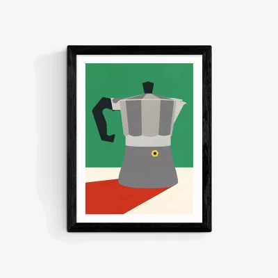 John Lewis EAST END PRINTS Rosi Feist 'Espresso' Framed Print