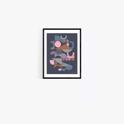 John Lewis EAST END PRINTS Eloise Renouf 'Bits & Pieces' Framed Print