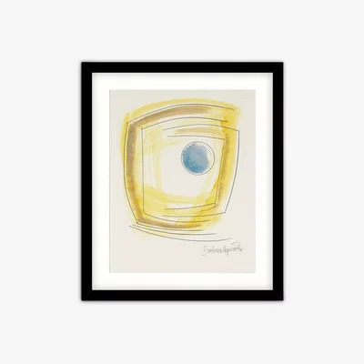 John Lewis John Lewis & Partners + Tate Dame Barbara Hepworth 'Winter Solstice' Wood Framed Print & Mount, 64 x 54cm