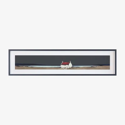 John Lewis Ron Lawson - Bruairnis Barra Framed Print & Mount, 26 x 108cm