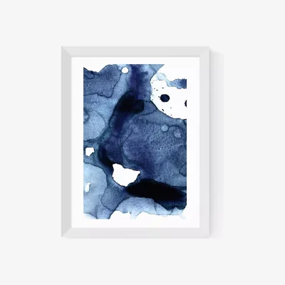 John Lewis EAST END PRINTS Sis and Seb 'Ink' Framed Print