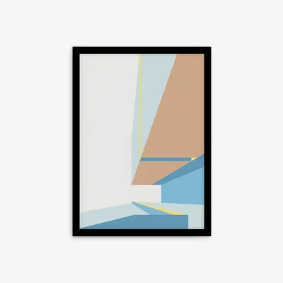 John Lewis Sandi Hauanio - 'Sunday' Framed Print, 74.5 x 54.5cm, Multi