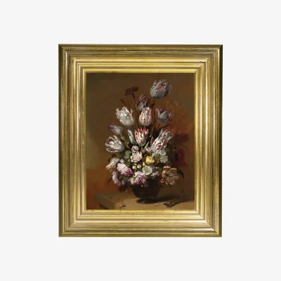 John Lewis Rijksmuseum, Hans Bollongier - Still Life with Flowers Framed Print, 34 x 29cm
