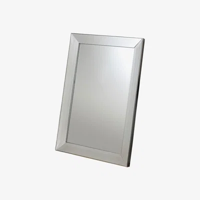 Knees Wokingham Large Rectangle Wall Mirror - Silver
