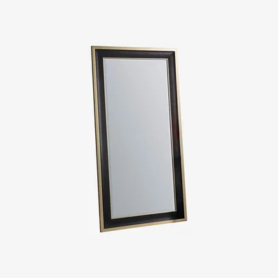 Knees Digby Extra Large Rectangle Leaner Mirror - Black