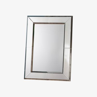 Knees Birdie Large Rectangle Wall Mirror - Silver