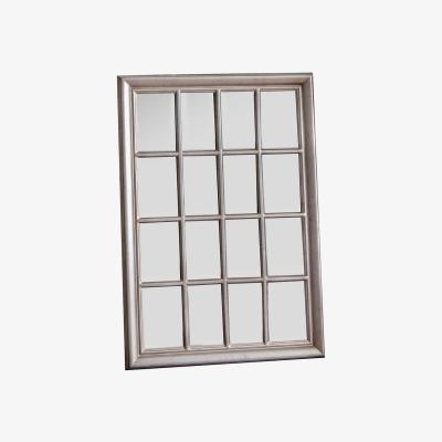 Knees Rosia Medium Rectangle Wall Mirror - Silver