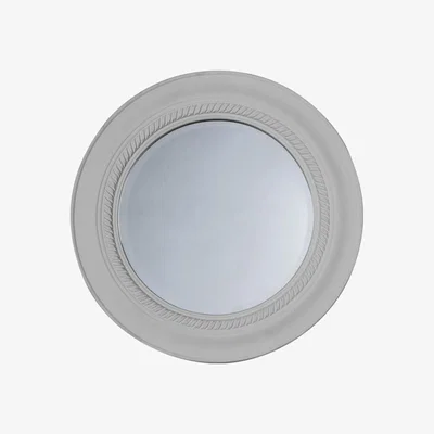 Knees Neots Medium Round Wall Mirror - Grey