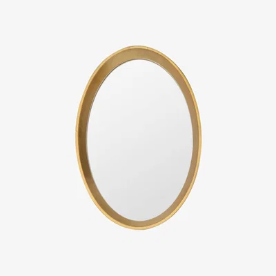 Knees Malissa Small Oval Wall Mirror - Gold