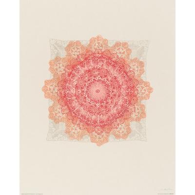 Knees Persian Red 40 x 50cm Framed Wall Art