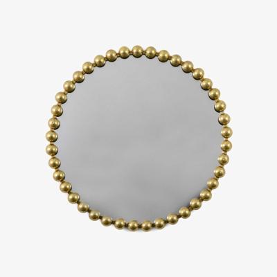 Knees Sion Round Mirror - Gold