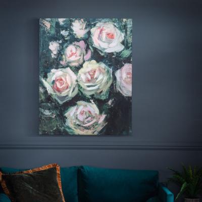 Knees Floral 100cm x 80cm Bloom Canvas
