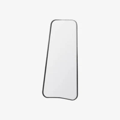 Knees Willington Large Rectangle Wall Mirror - Silver