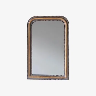 Knees Langport Medium Arched Wall Mirror - Gold