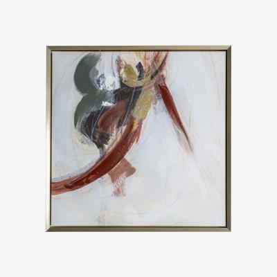 Knees Kenbu 74cm x 74cm Abstract Framed Canvas