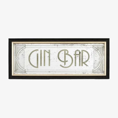 Knees Gin Bar Mirror