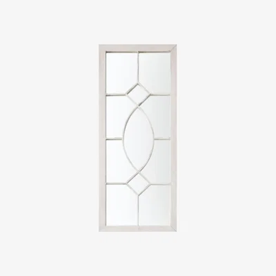 Knees Walton Outdoor Mirror - White