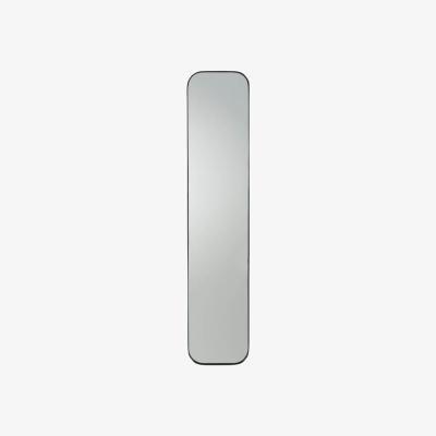 Knees Bovey Extra Large Rounded Rectangle Wall Mirror - Silver