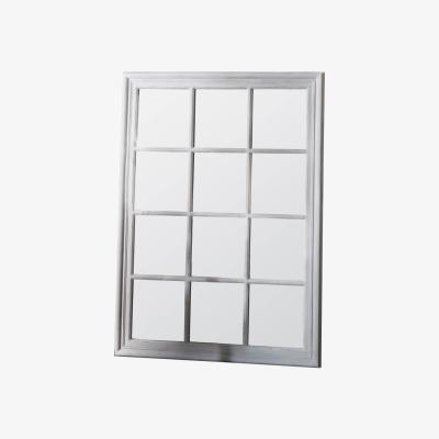 Knees Darcy Large Rectangle Wall Mirror - White