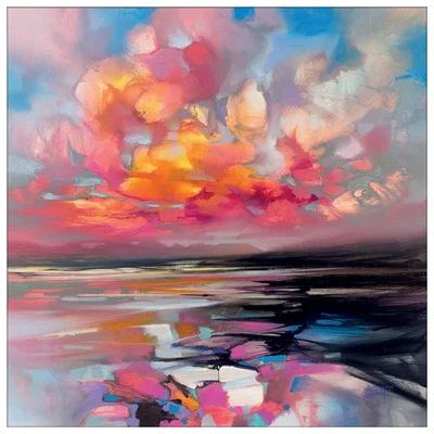 Knees Jura's Aura 62 x 62cm Canvas Wall Art