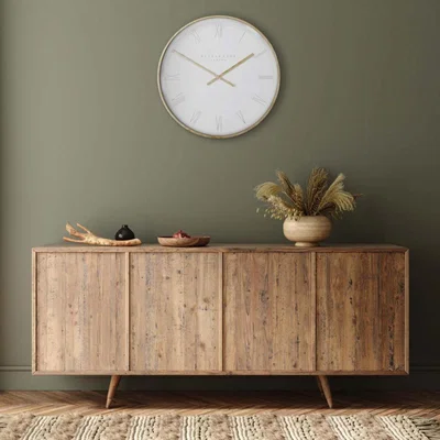 Knees Thomas Kent 53cm Nordic Wall Clock - Tofu