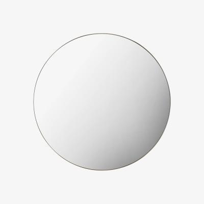 Knees Chante Medium Round Wall Mirror - Champagne