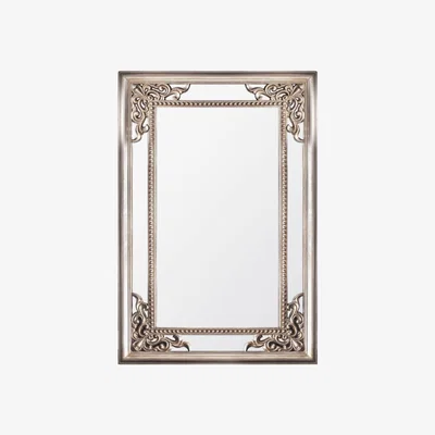 Knees Cirencester Medium Rectangle Wall Mirror - Silver