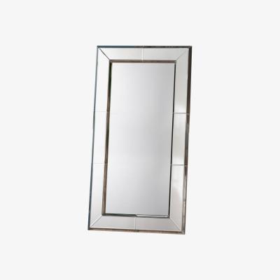 Knees Birdie Large Rectangle Leaner Mirror - Silver