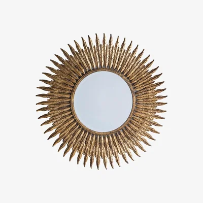 Knees Kacey Medium Starburst Wall Mirror - Gold