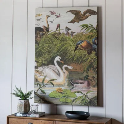 Knees Menagerie 120cm x 80cm Unframed Canvas