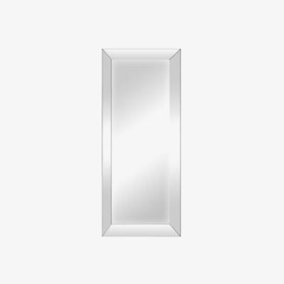 Knees Piatto Large Rectangle Wall Mirror - Grey