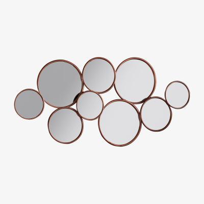 Knees Redhill Medium Round Wall Mirror - Copper
