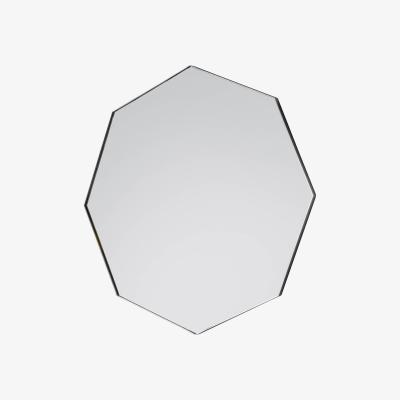 Knees Chante Medium Octagon Wall Mirror - Silver