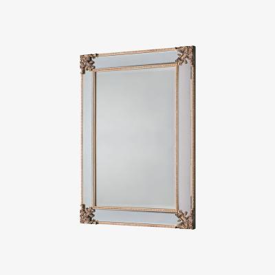 Knees Hatty Large Rectangle Wall Mirror - Gold