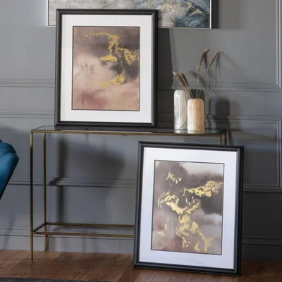 Knees Evening Shimmer Framed Art Set of 2