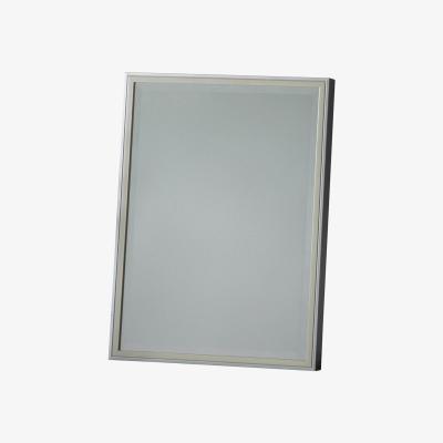 Knees Arlesey 70cm Medium Rectangle Wall Mirror - Silver