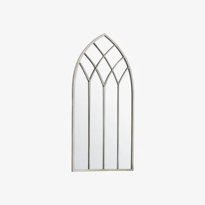 Knees Alpha Medium Arched Wall Mirror - Cream