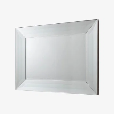 Knees Skelmersdale Large Rectangle Wall Mirror - Silver
