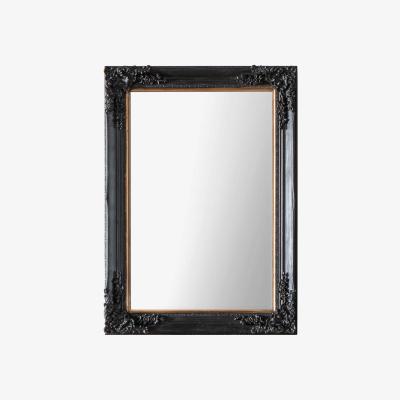 Knees Chorleywood Large Rectangle Wall Mirror - Black